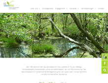 Tablet Screenshot of naturschutzzentrum-coesfeld.de